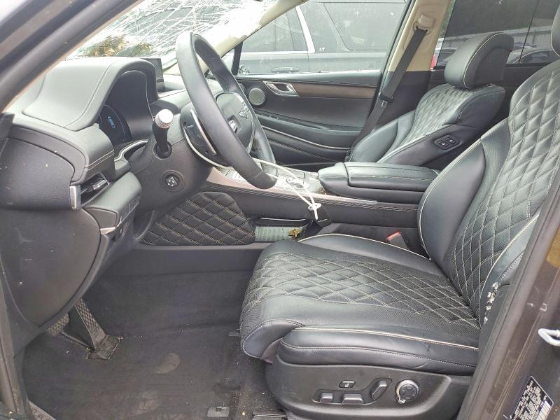 Photo 7 from auction – 2023 GENESIS GV80 with VIN KMUHCESC7PU132347