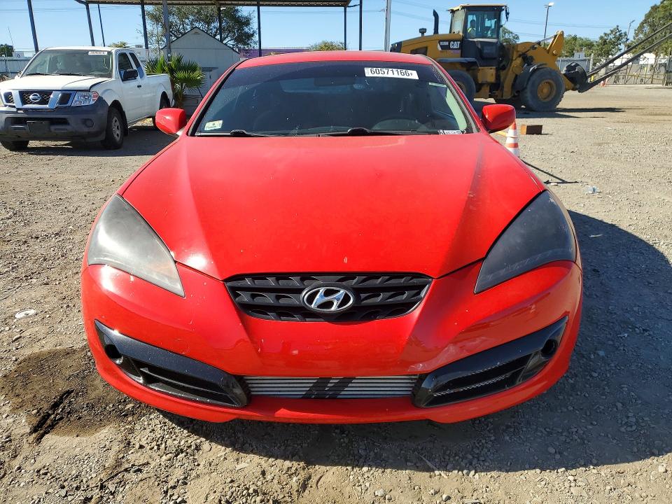 Photo 5 from auction – 2011 HYUNDAI GENESIS COUPE with VIN KMHHT6KD4BU063512