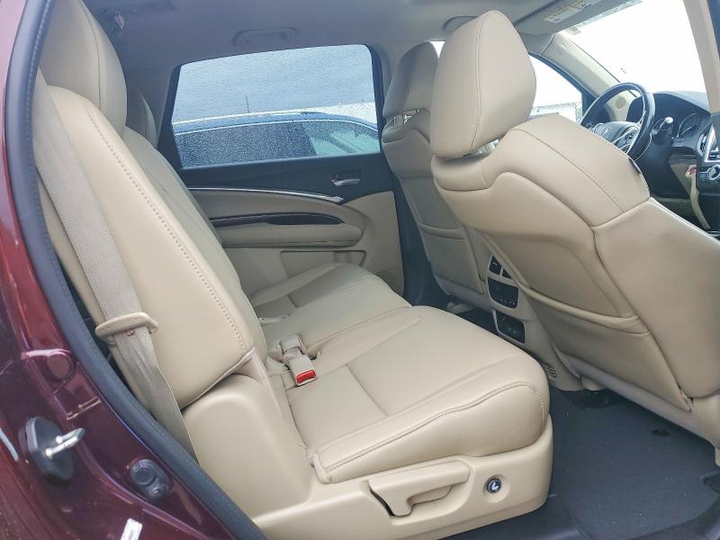 Photo 11 from auction – 2017 ACURA MDX with VIN 5FRYD4H53HB006076
