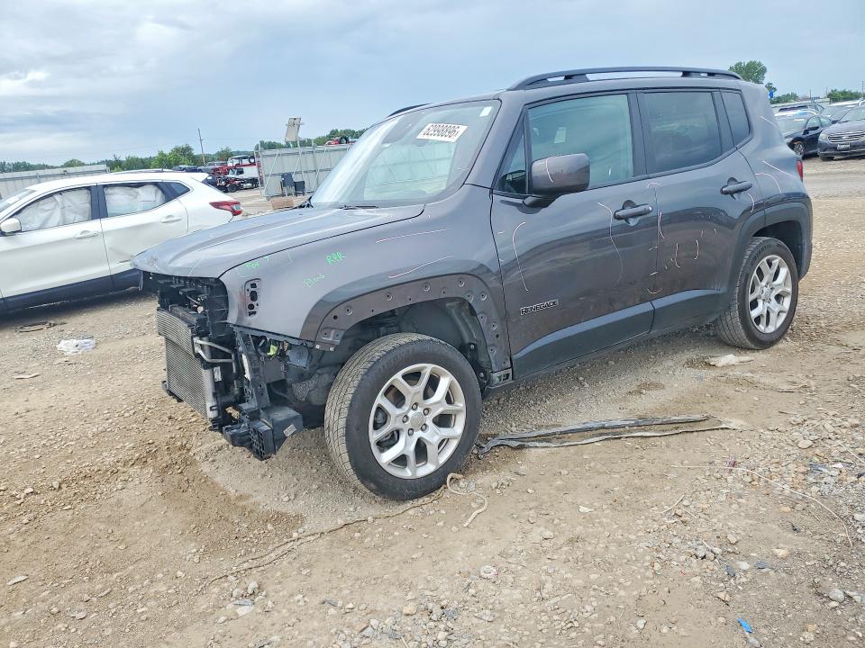 JEEP RENEGADE 2017 with VIN ZACCJBBB4HPG24880 - Photo from auction