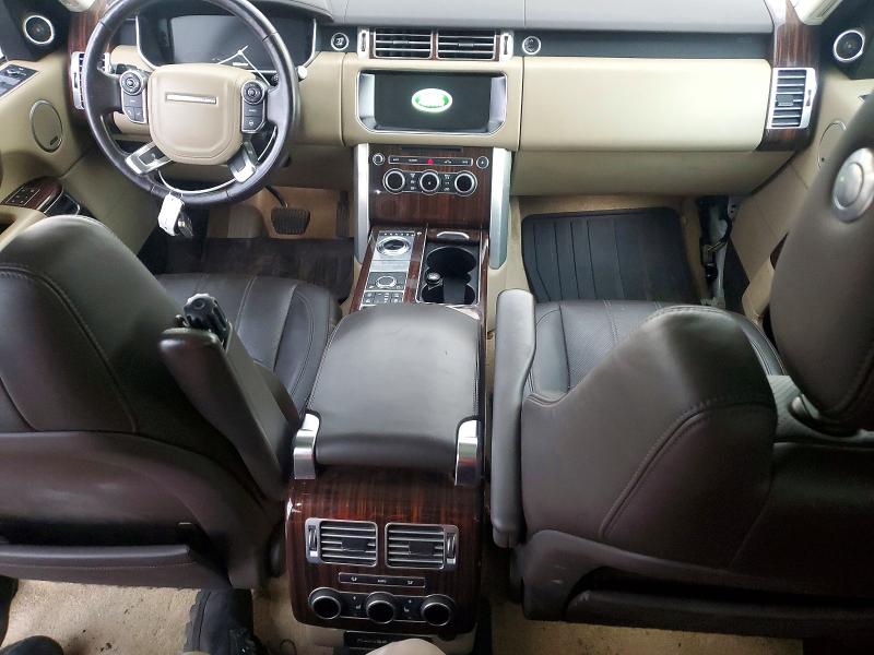 Photo 8 from auction – 2017 LAND ROVER RANGE ROVER with VIN SALGS2FK7HA324106