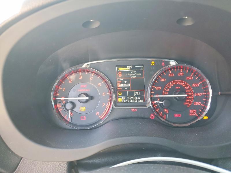 Photo 9 from auction – 2016 SUBARU WRX with VIN JF1VA2V69G9833383
