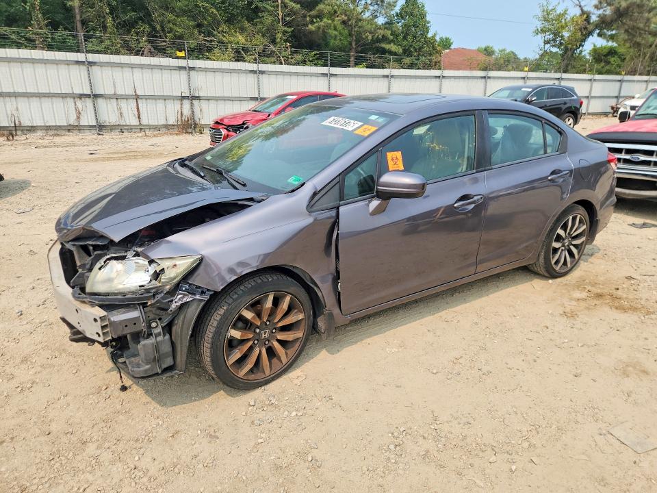 HONDA CIVIC 2015 с VIN 19XFB2F93FE036657 - Снимка от търг