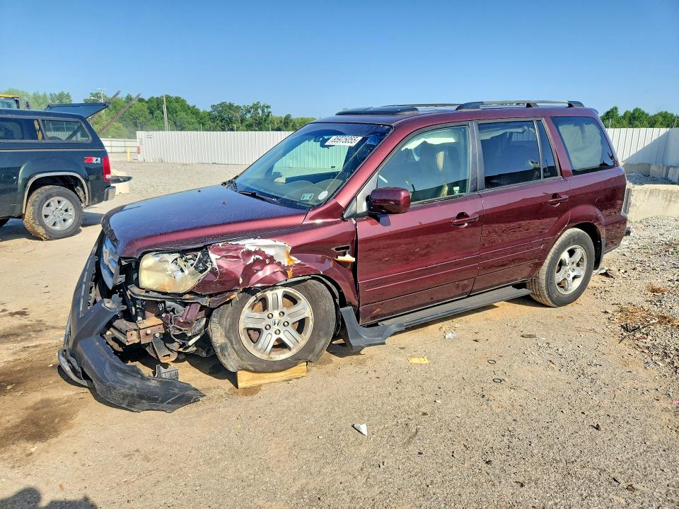 HONDA PILOT 2008 with VIN 5FNYF18578B003000 - Photo from auction