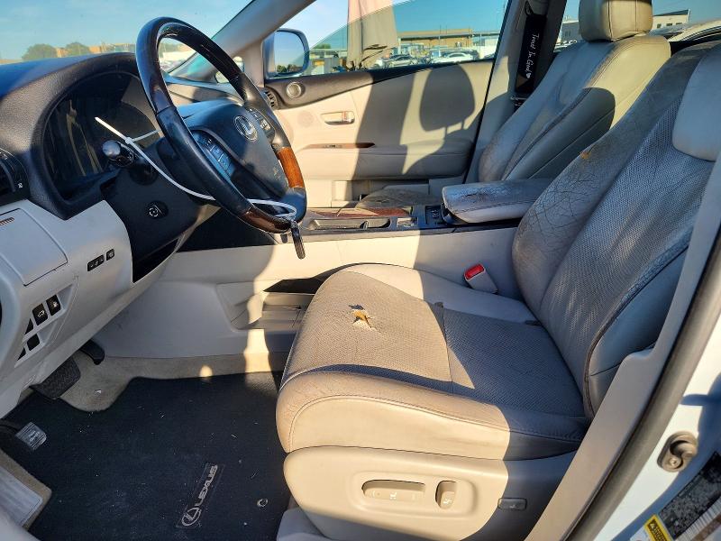 Photo 7 from auction – 2010 LEXUS RX with VIN 2T2ZK1BA3AC026835