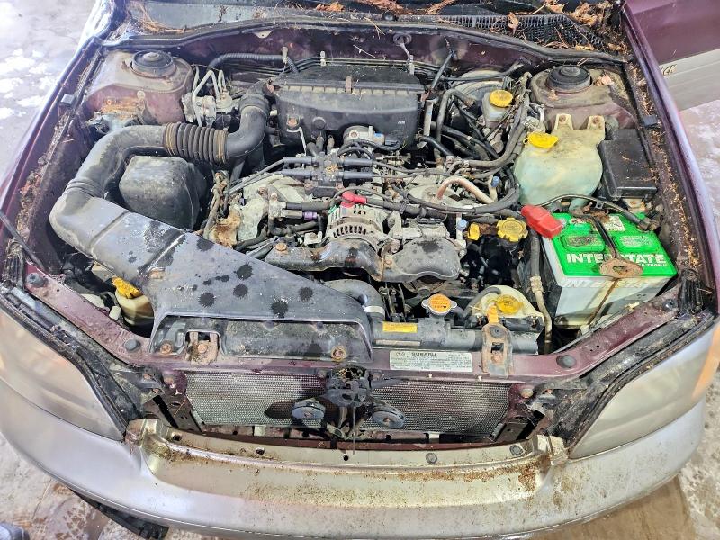 Photo 12 from auction – 2000 SUBARU LEGACY with VIN 4S3BH6654Y7671245