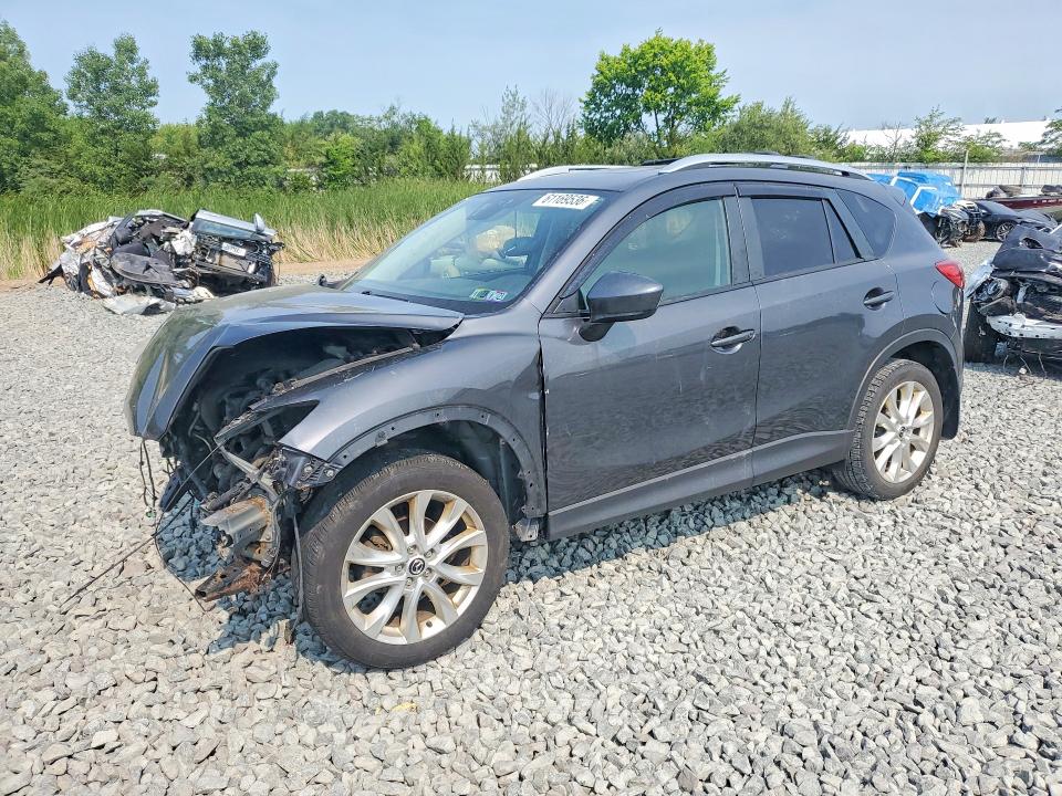 MAZDA CX-5 2014 with VIN JM3KE4DY6E0363841 - Photo from auction