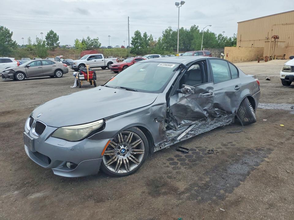 BMW 550 2010 with VIN WBANW5C52ACT56617 - Photo from auction