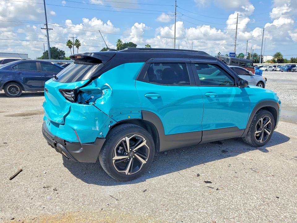 Photo 3 from auction – 2021 CHEVROLET TRAILBLAZER with VIN KL79MTSL0MB167079