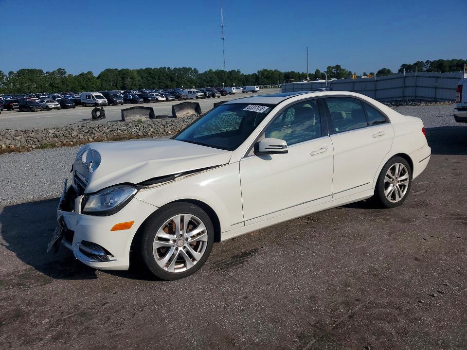 MERCEDES-BENZ C 2012 with VIN WDDGF8BB7CA649065 - Photo from auction