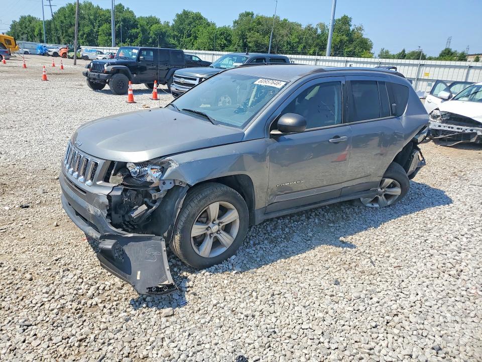 JEEP COMPASS 2014 with VIN 1C4NJDBB7ED592215 - Photo from auction