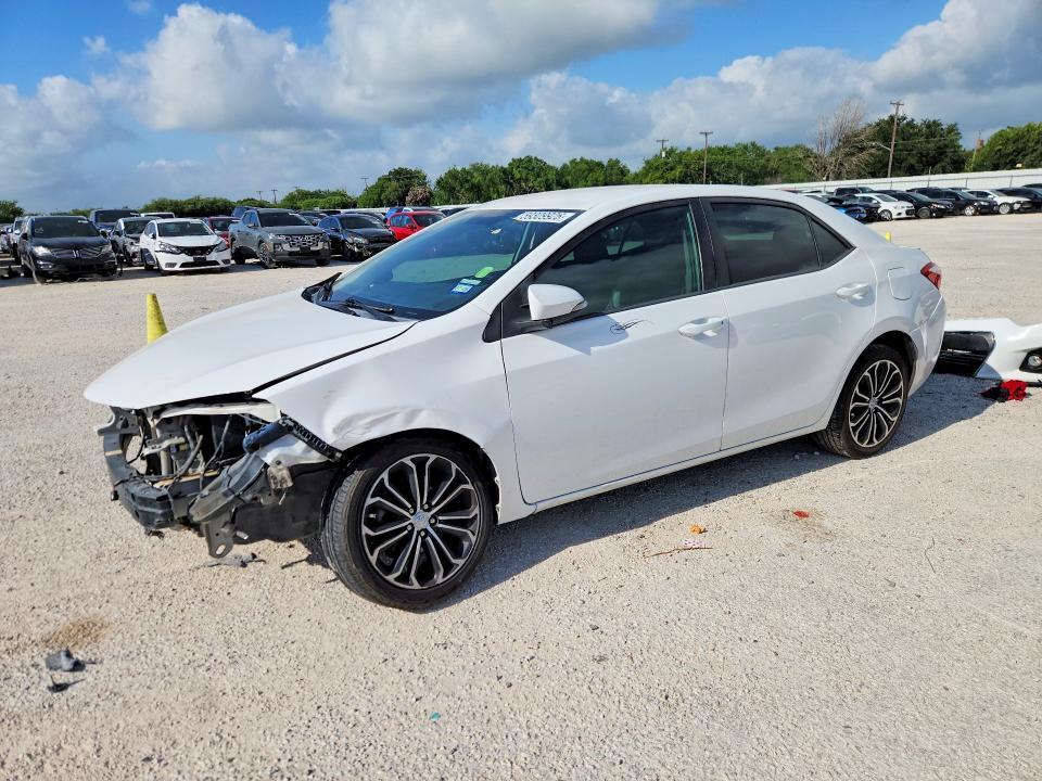TOYOTA COROLLA 2016 with VIN 5YFBURHE6GP460877 - Photo from auction
