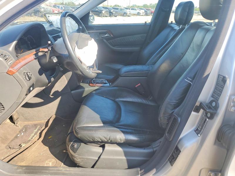 Photo 7 from auction – 2000 MERCEDES-BENZ S with VIN WDBNG75J4YA030487