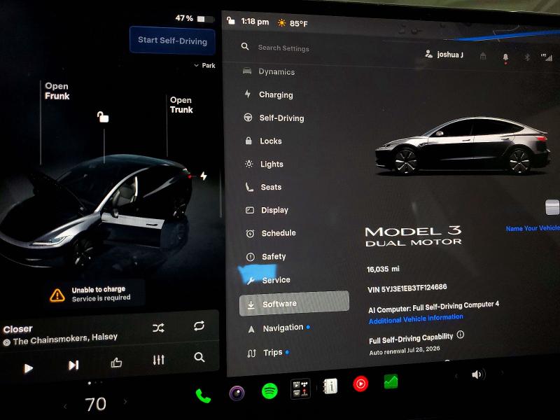 Photo 9 from auction – 2026 TESLA MODEL 3 with VIN 5YJ3E1EB3TF124686