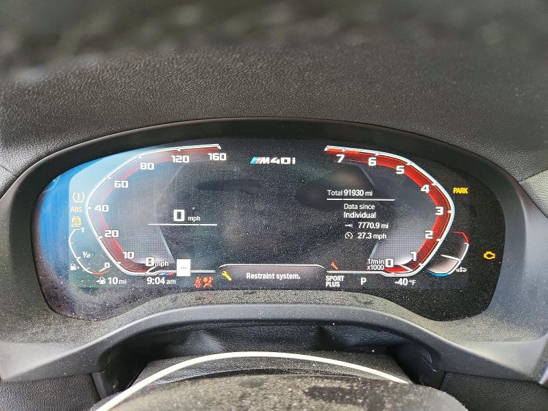 Photo 9 from auction – 2020 BMW X3 with VIN 5UXTY9C02L9B04013