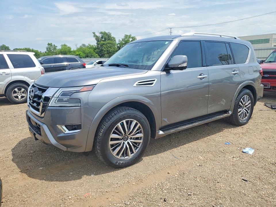 NISSAN ARMADA 2024 with VIN JN8AY2BBXR9852246 - Photo from auction