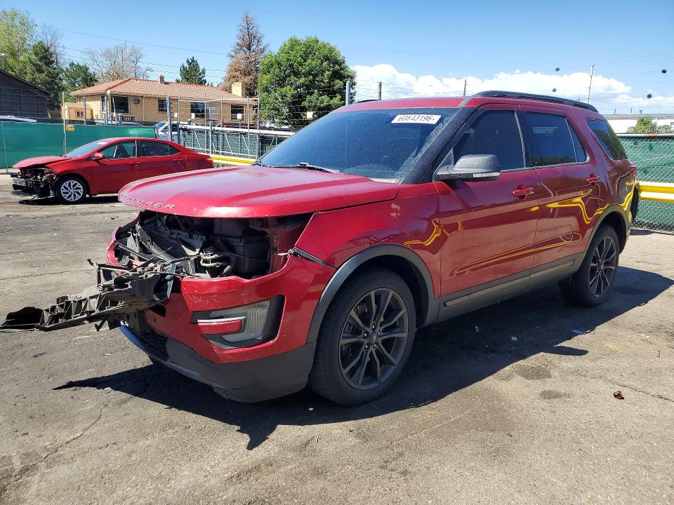 FORD EXPLORER 2017 with VIN 1FM5K8D80HGA91669 - Photo from auction