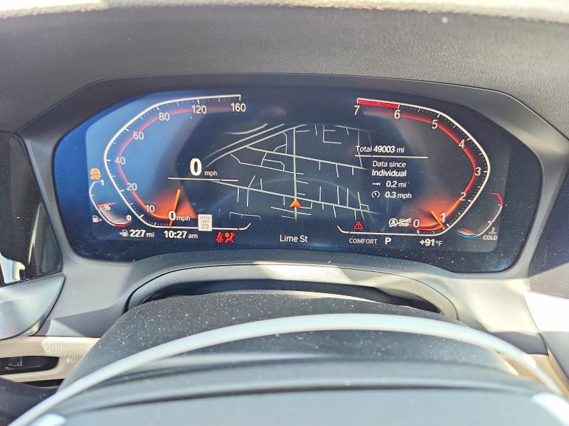 Photo 9 from auction – 2020 BMW 330 with VIN 3MW5R1J09L8B36750