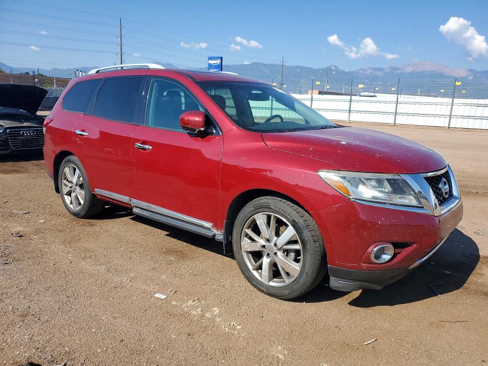 Photo 4 from auction – 2014 NISSAN PATHFINDER with VIN 5N1AR2MM8EC617649