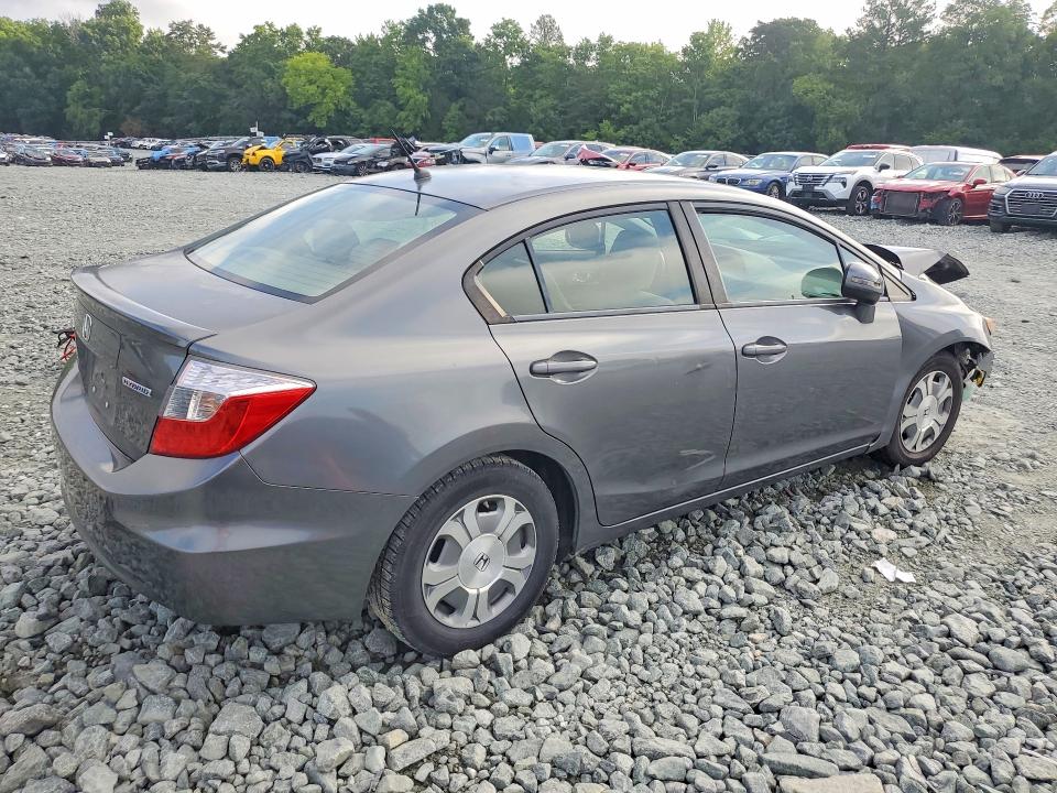 Photo 3 from auction – 2012 HONDA CIVIC with VIN JHMFB4F22CS003607