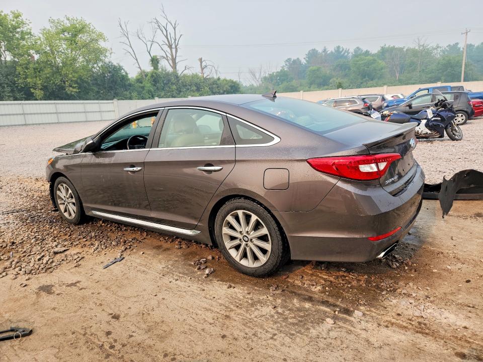 Photo 2 from auction – 2017 HYUNDAI SONATA with VIN 5NPE34AF3HH581676