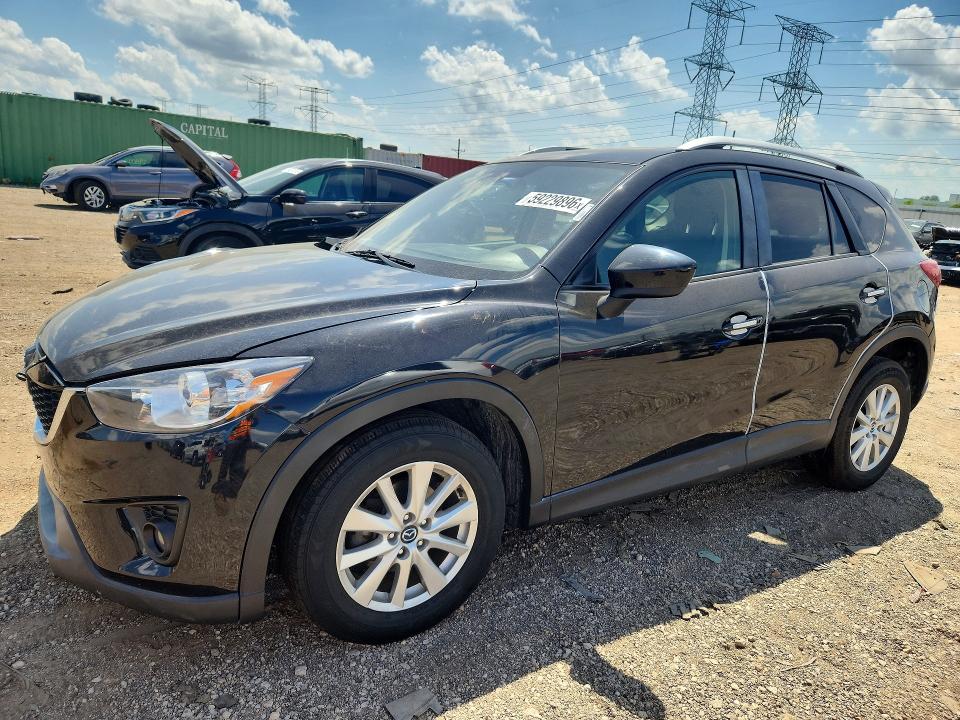 MAZDA CX-5 2014 with VIN JM3KE4CY4E0353214 - Photo from auction
