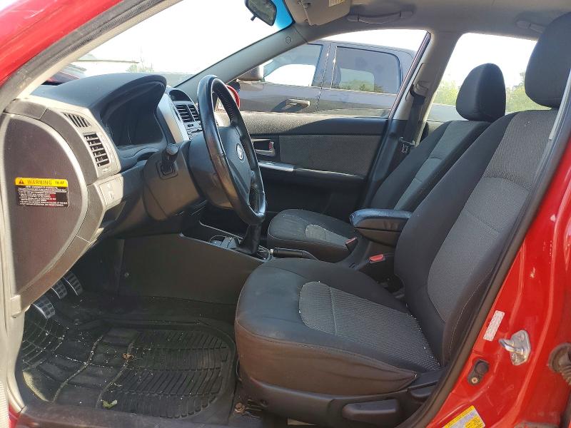 Photo 7 from auction – 2009 KIA SPECTRA with VIN KNAFE241095023169