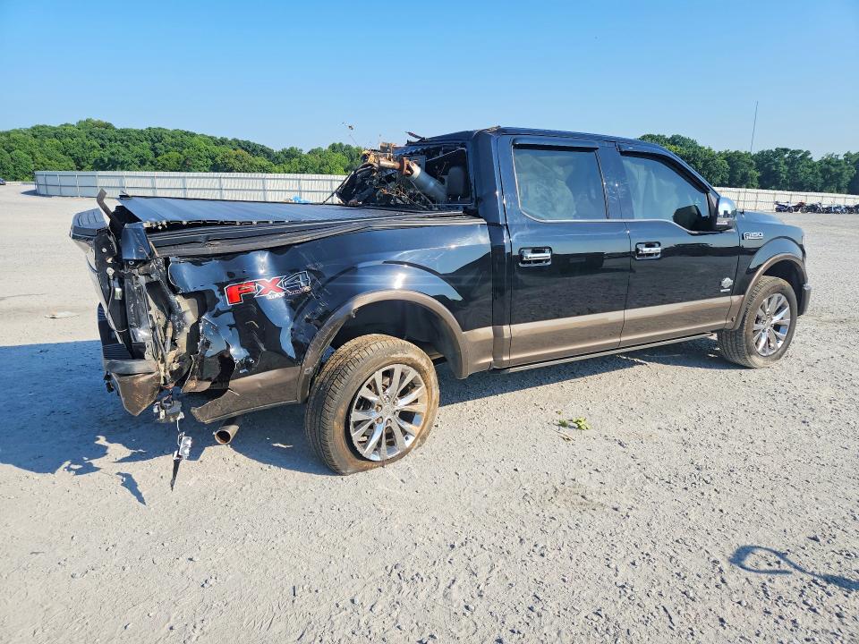 Photo 3 from auction – 2017 FORD F-150 KING RANCH with VIN 1FTEW1EG1HFC02497