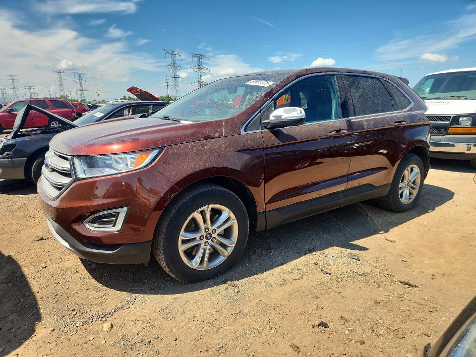 FORD EDGE 2015 with VIN 2FMTK4J90FBC03047 - Photo from auction