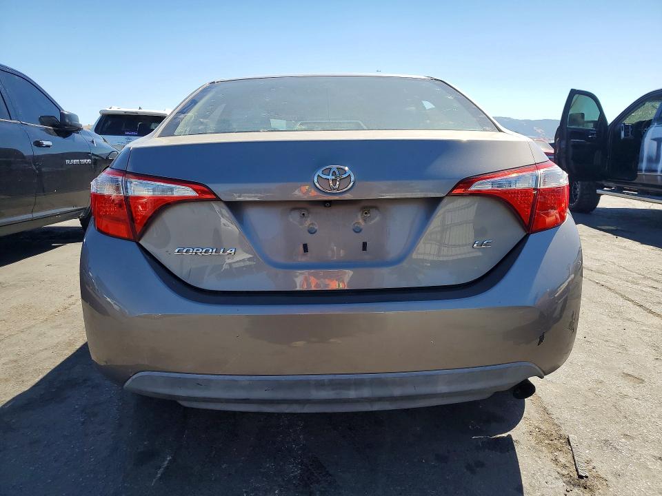Photo 6 from auction – 2014 TOYOTA COROLLA with VIN 2T1BURHEXEC206733