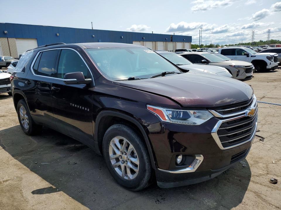 Photo 4 from auction – 2021 CHEVROLET TRAVERSE with VIN 1GNEVGKW6MJ127232