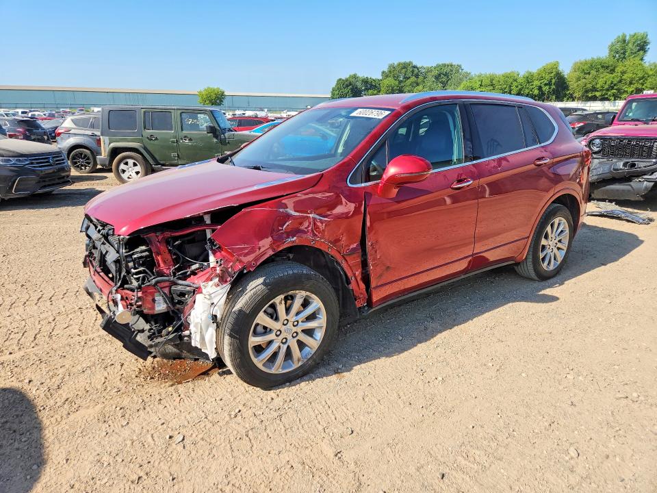 BUICK ENVISION 2019 with VIN LRBFX2SA4KD063765 - Photo from auction