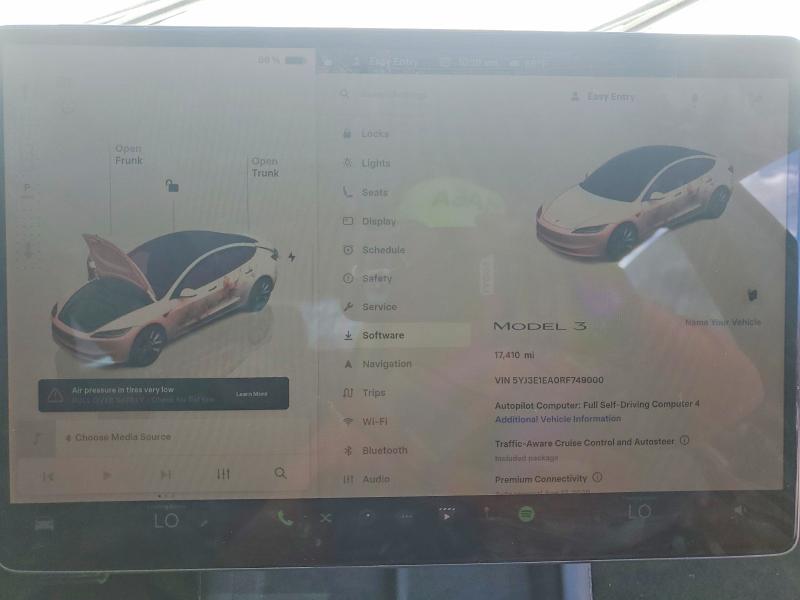 صورة رقم 9 من المزاد - 2024 TESLA MODEL 3 مع VIN 5YJ3E1EA0RF749000