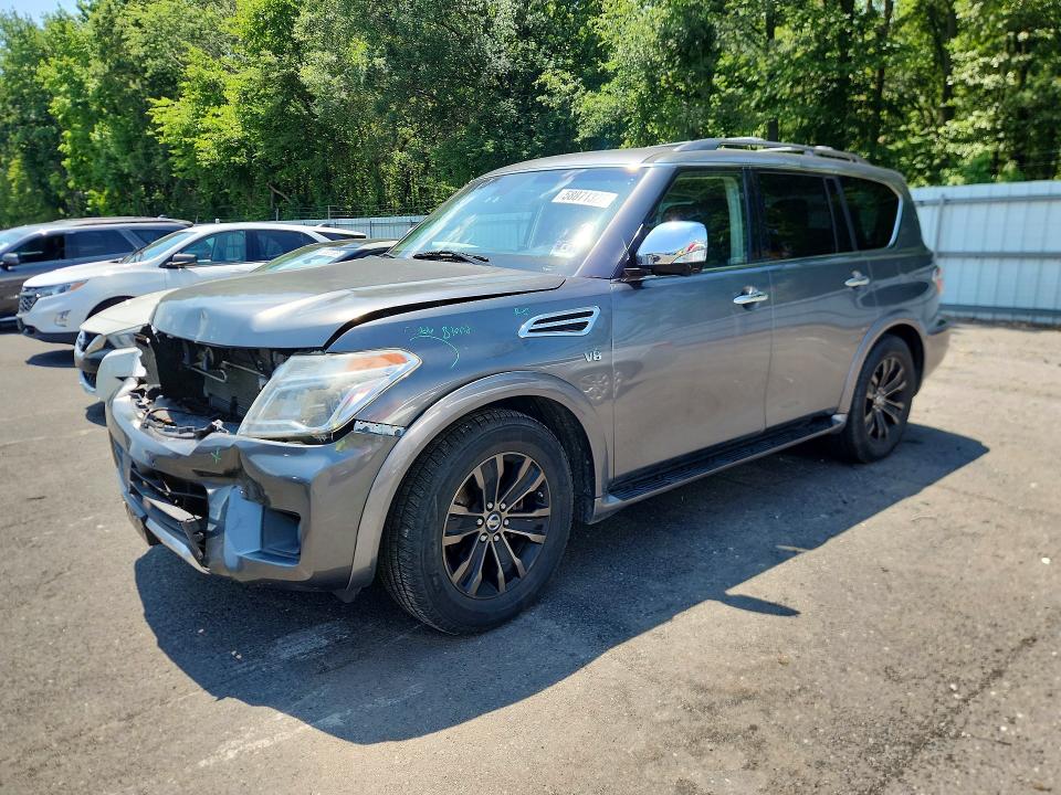 NISSAN ARMADA 2017 with VIN JN8AY2NC5H9512702 - Photo from auction
