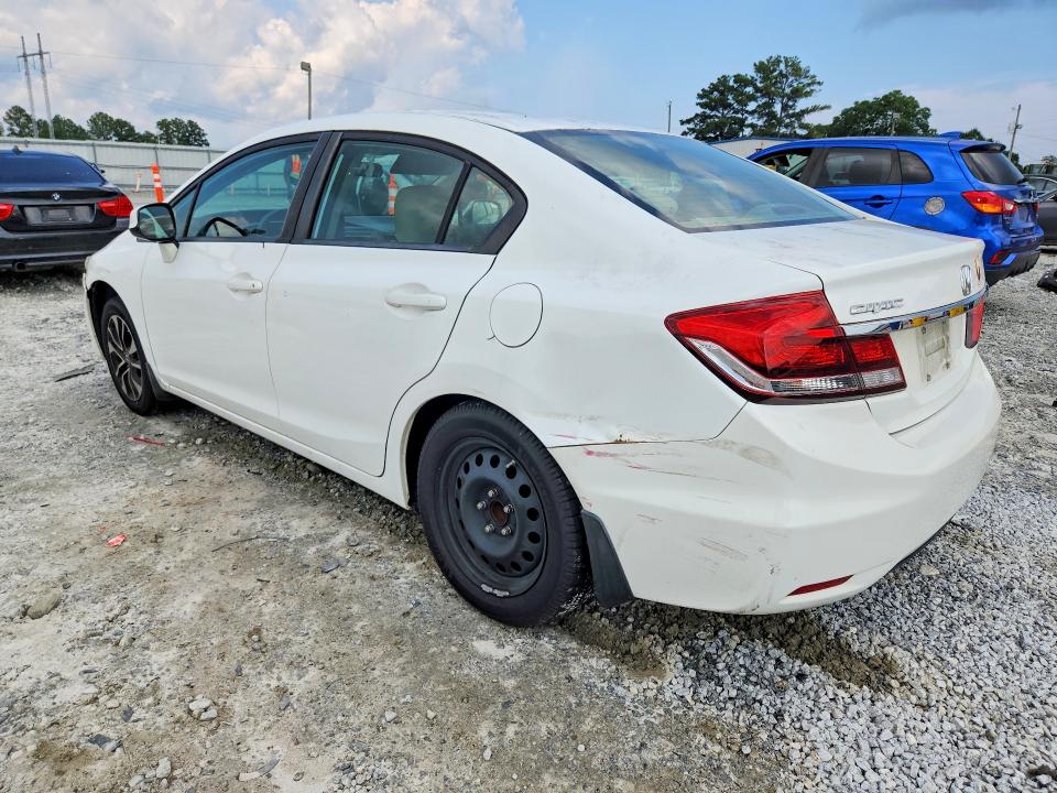 Photo 2 from auction – 2013 HONDA CIVIC with VIN 19XFB2F88DE039316