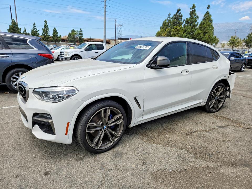 BMW X4 2020 with VIN 5UX2V5C01L9B12035 - Photo from auction