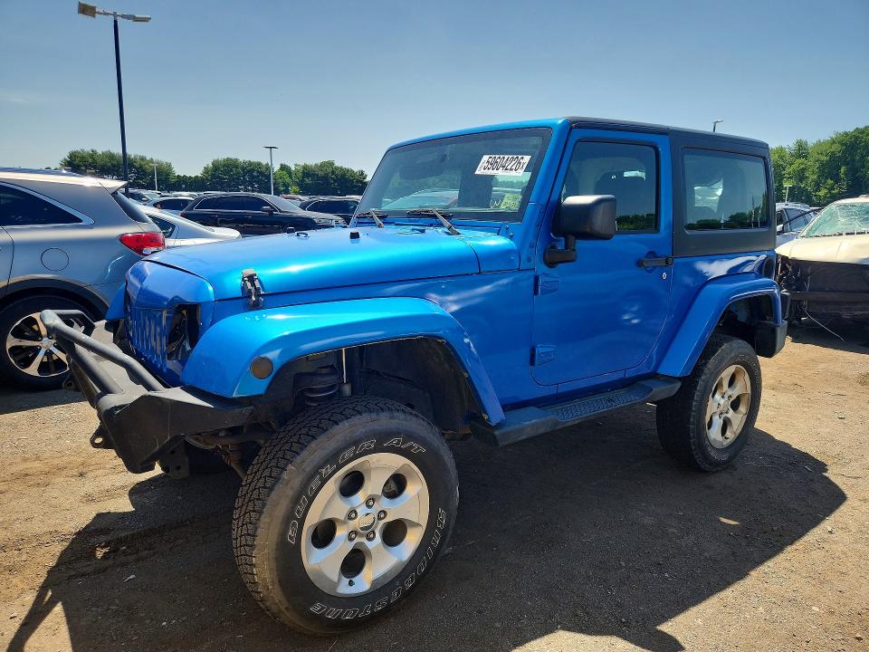 JEEP WRANGLER 2015 with VIN 1C4AJWBG0FL748639 - Photo from auction
