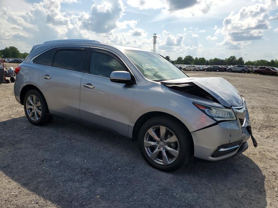 Foto 4 de la subasta – 2016 ACURA MDX con VIN 5FRYD4H97GB033833