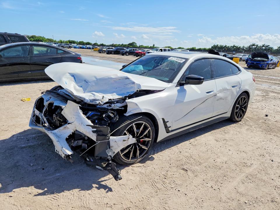 BMW I4 2025 with VIN WBY23HD06SFV63366 - Photo from auction