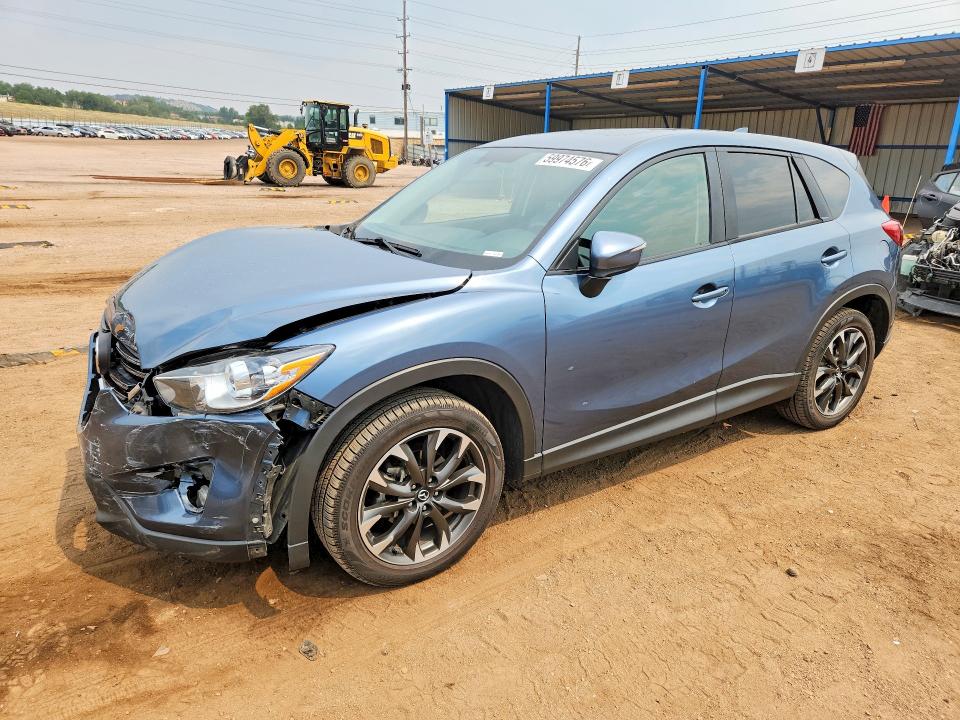 MAZDA CX-5 2016 with VIN JM3KE4DY7G0913034 - Photo from auction