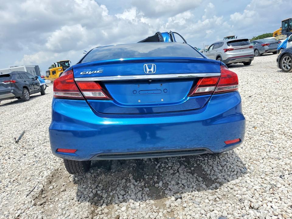 Снимка 6 от търг – 2013 HONDA CIVIC с VIN 19XFB2F88DE221274