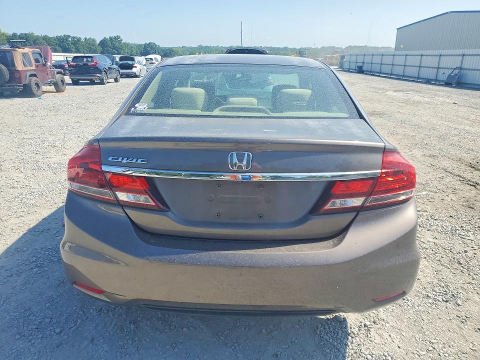 Photo 6 from auction – 2013 HONDA CIVIC with VIN 2HGFB2F51DH565184