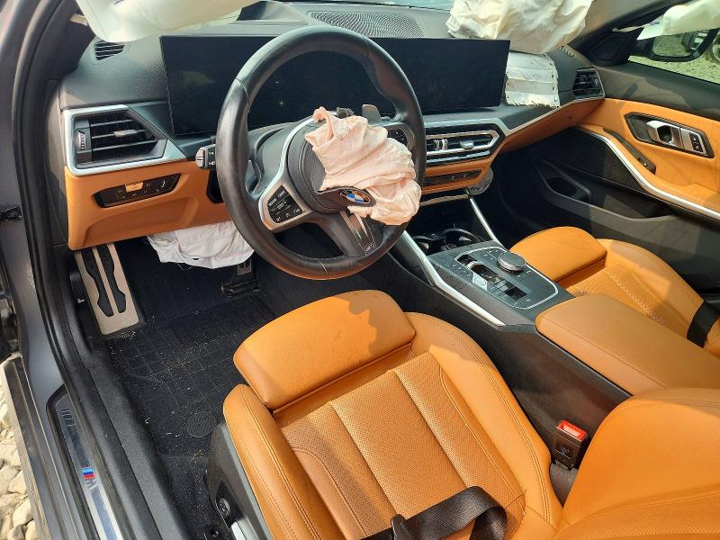 Photo 8 from auction – 2023 BMW 330XI with VIN 3MW89FF08P8D21462