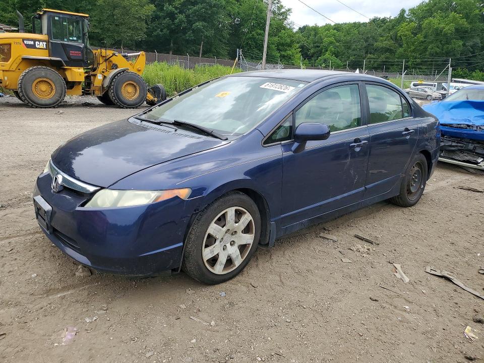 HONDA CIVIC 2006 with VIN 1HGFA15596L019771 - Photo from auction