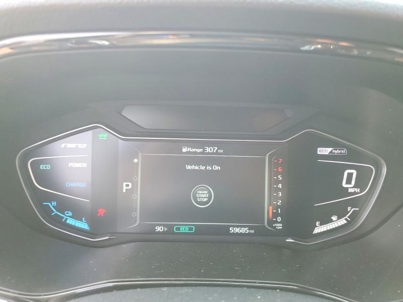 Photo 9 from auction – 2022 KIA NIRO with VIN KNDCC3LC7N5546509