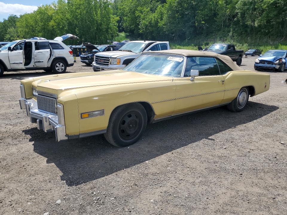 CADILLAC ELDORADO 1975 z numerem VIN 6L67S50420522 - Zdjęcie z aukcji