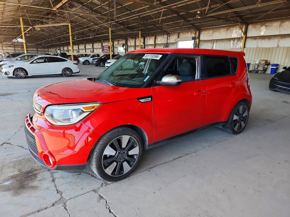 KIA SOUL 2015 with VIN KNDJX3A59F7759418 - Photo from auction