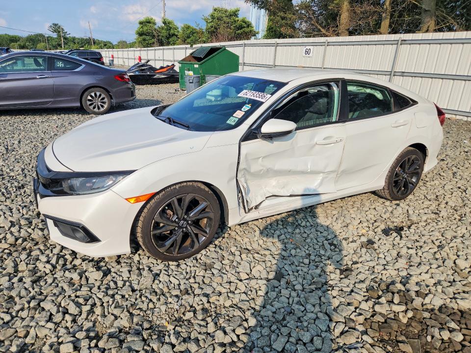 Photo 1 from auction – 2021 HONDA CIVIC with VIN 19XFC2F85ME202565