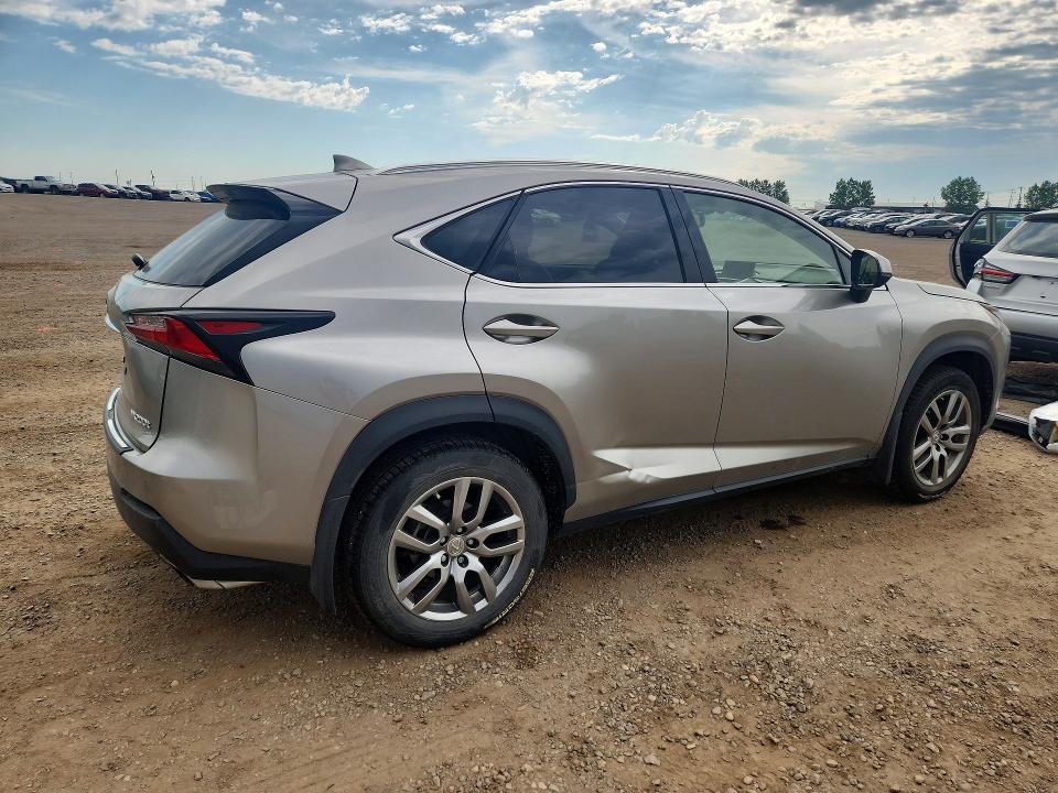 Photo 3 from auction – 2015 LEXUS NX with VIN JTJBARBZ7F2040012