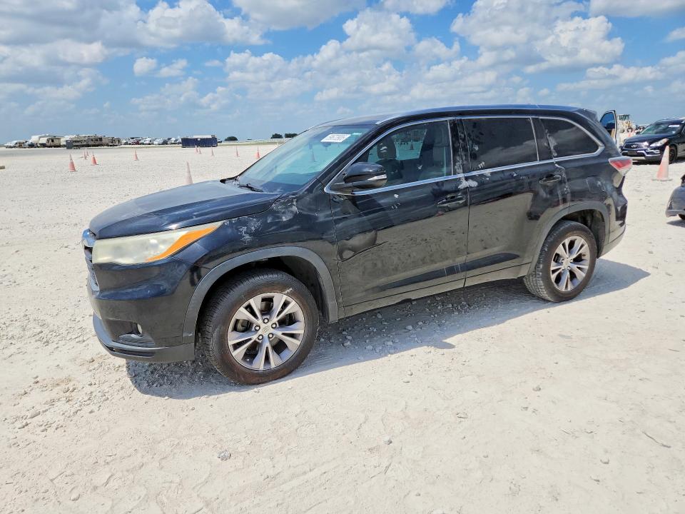 TOYOTA HIGHLANDER 2014 with VIN 5TDKKRFH4ES035018 - Photo from auction